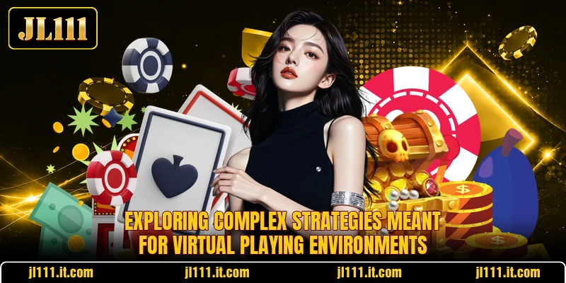 Exploring complex strategies meant for virtual playing environments