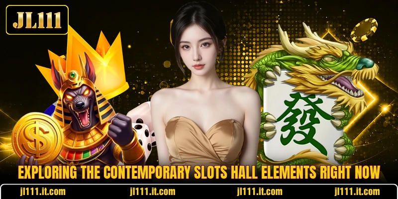 Exploring the contemporary slots hall elements right now