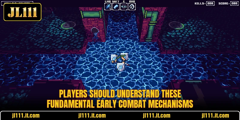 Players should understand these fundamental early combat mechanisms