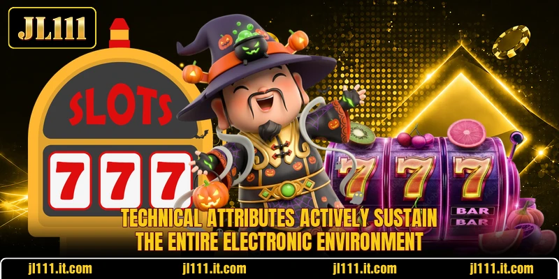 Technical attributes actively sustain the entire electronic environment