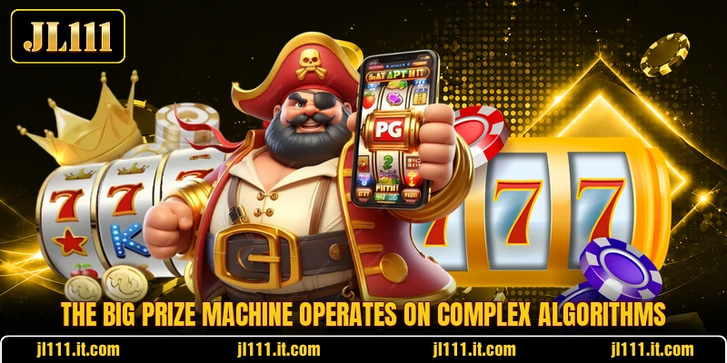 The Big Prize Machine operates on complex algorithms